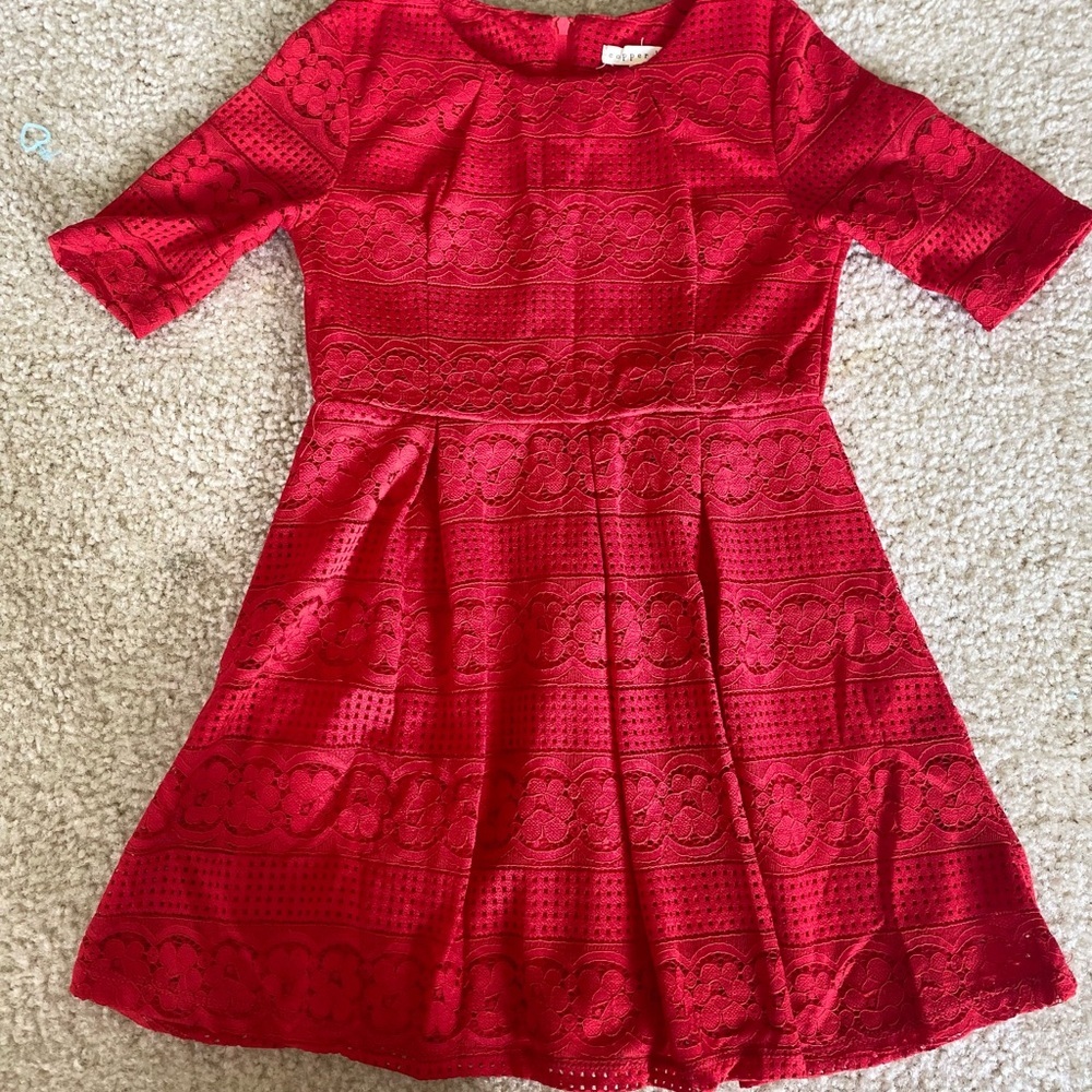 Copper key red dress size 5